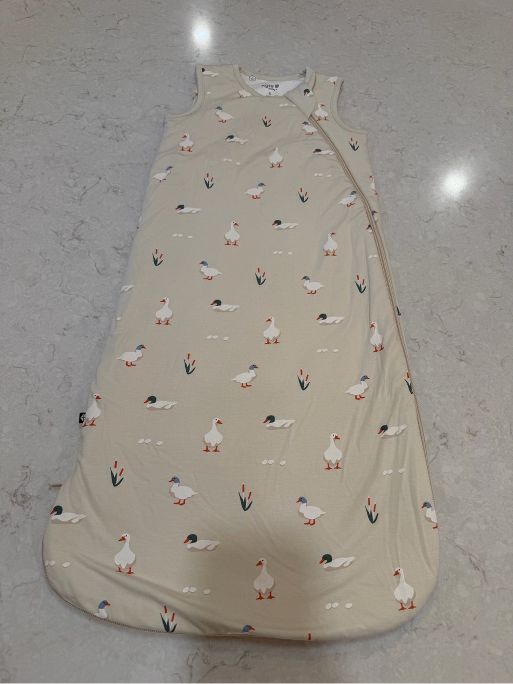 NWOT Kyte Baby Duck Sleep Bag Size S 1.0 TOG Bamboo